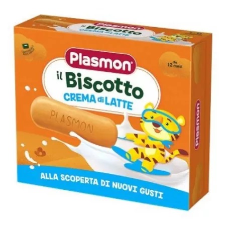 Biscuiti cu crema de lapte +12luni, 320 g, Plasmon