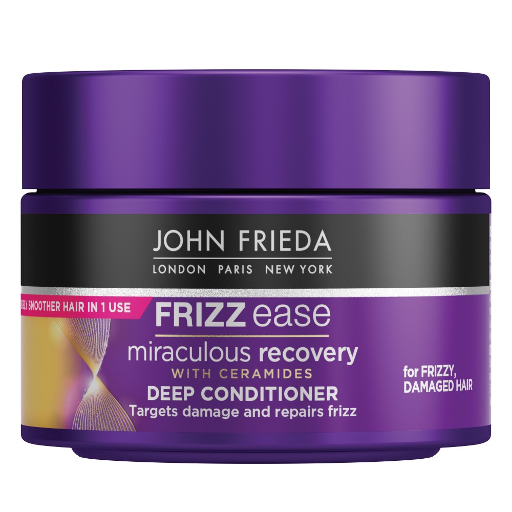 Masca reparatoare cu ceramide Frizz Ease Miraculous Recovery, 250 ml, John Frieda