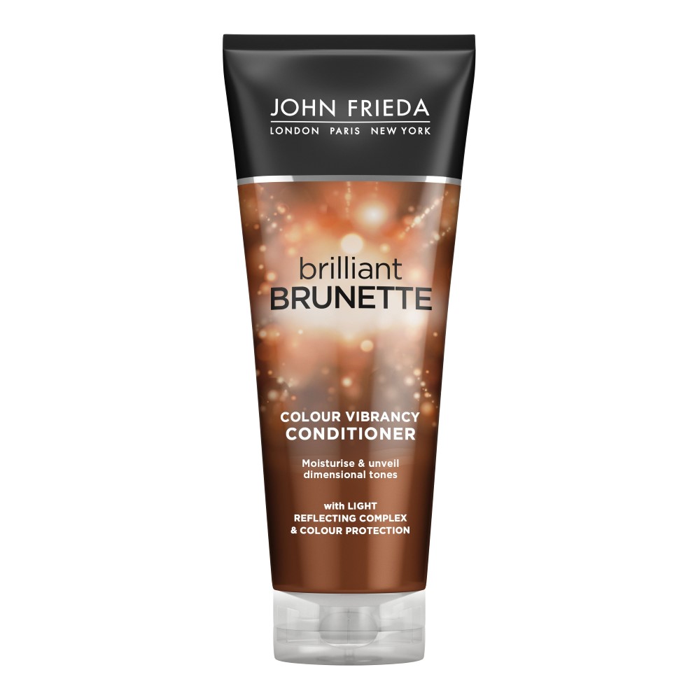 Balsam pentru par inchis la culoare Brilliant Brunette, 250 ml, John Frieda