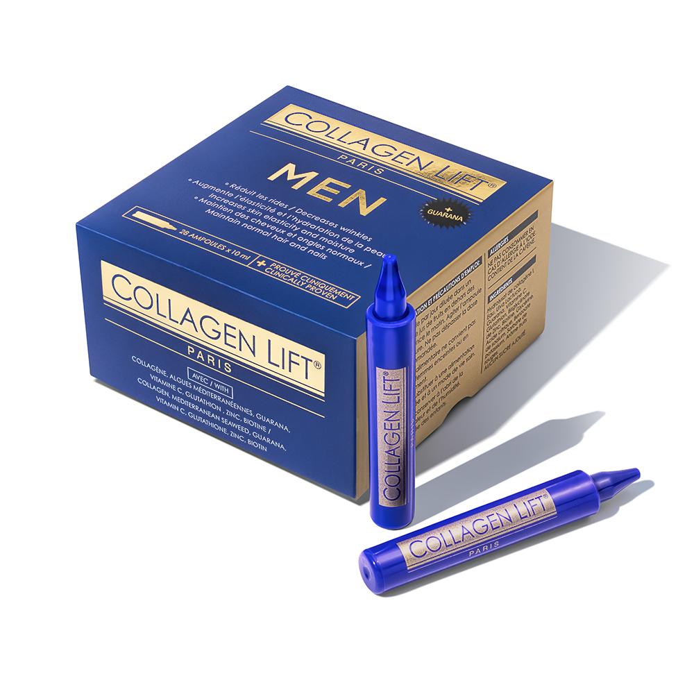 Colagen hidrolizat buvabil pentru barbati, 28 fiole, Collagen Lift