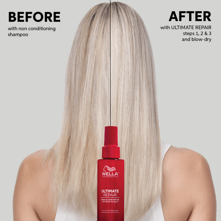 Ser tratament 90 de secunde cu AHA & Omega 9 pentru par deteriorat Miracle Rescue Ultimate Repair, 30 ml, Wella Professionals 592531