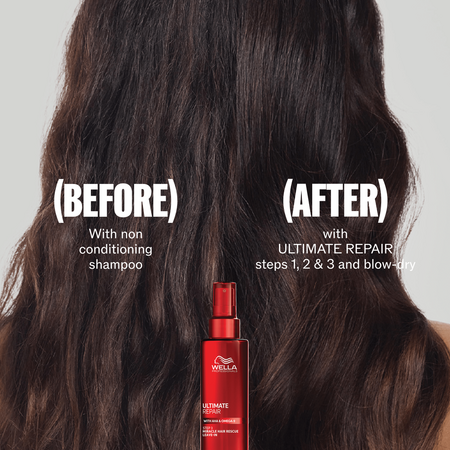 Crema leave-in pentru protectie si reparare par deteriorat cu AHA si omega 9 Ultimate Repair 5-in-1 Protective Leave-In, 95 ml, Wella Professionals 694636
