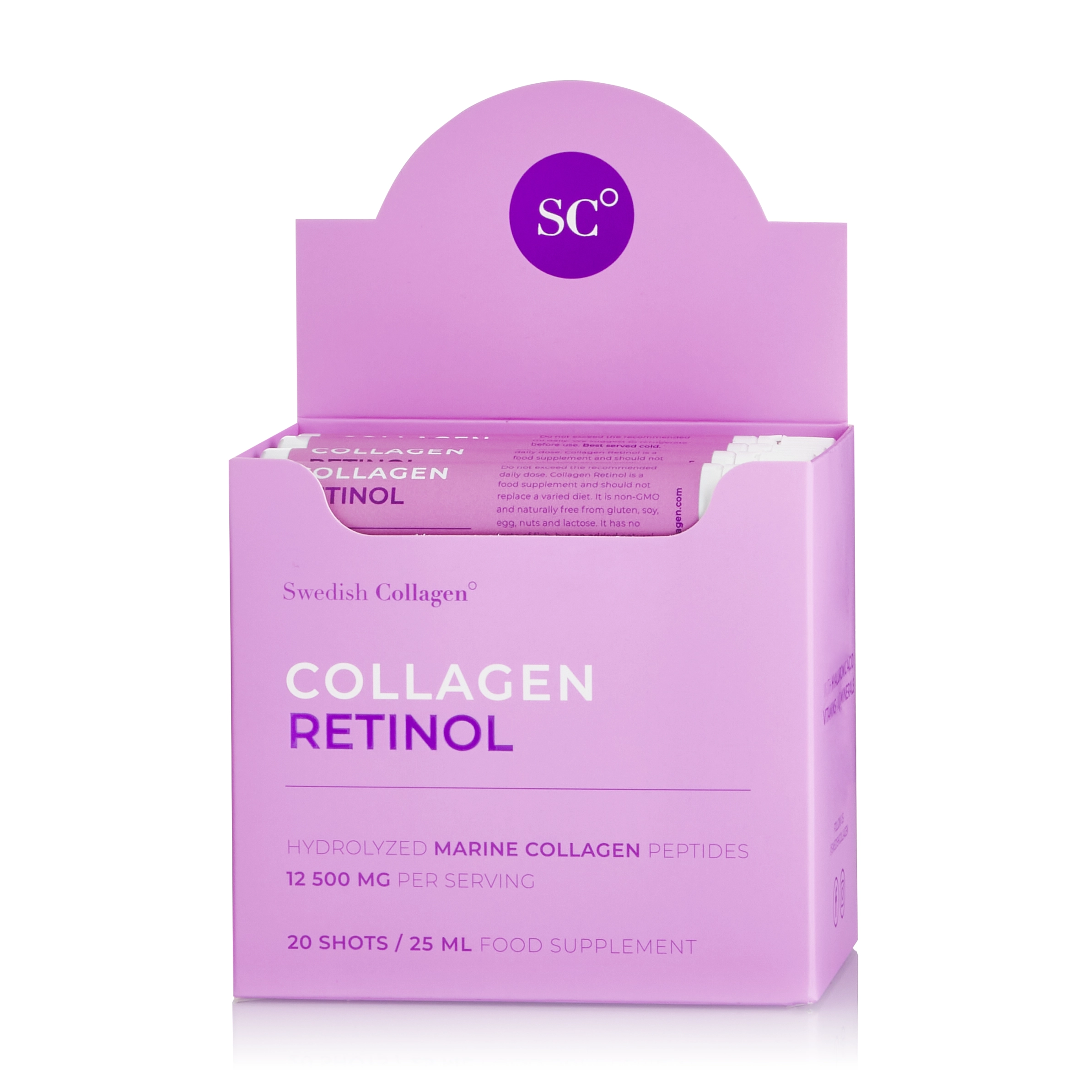 Colagen Retinol, 20 fiole, Swedish  Colagen