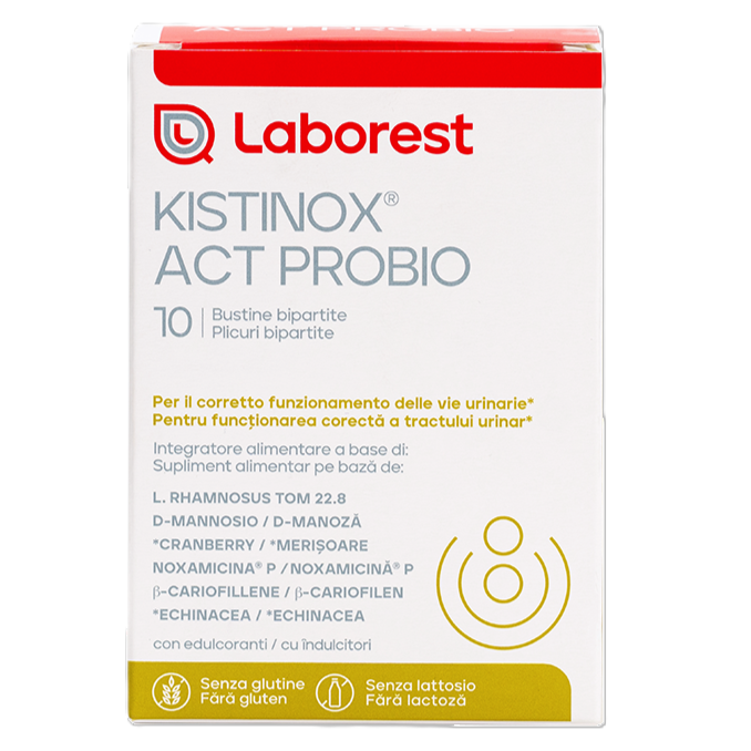 Kistinox ActProbio, 10 plicuri, Laborest Italia