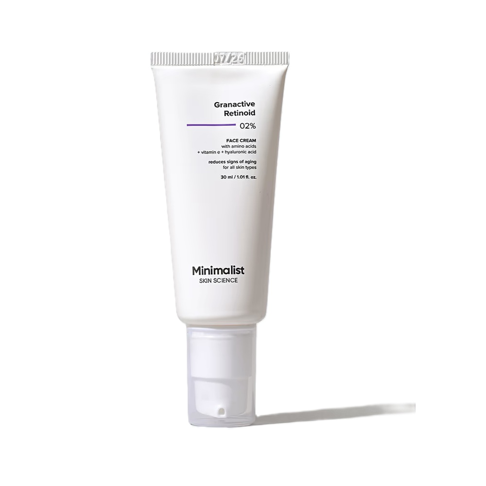 Crema de fata hidratanta Granactive Retinoid 02%, 30 ml, Minimalist