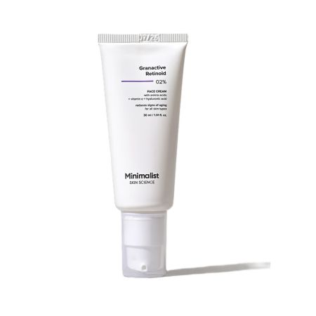 Crema de fata hidratanta Granactive Retinoid 02%, 30 ml, Minimalist