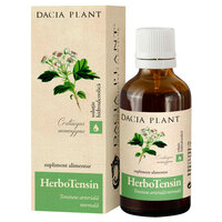 Tinctura reglator al tensiunii HerboTensin, 50 ml, Dacia Plant