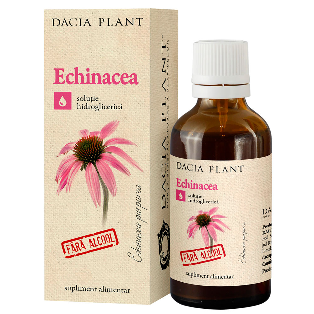 Echinacea fara alcool, 50 ml, Dacia Plant