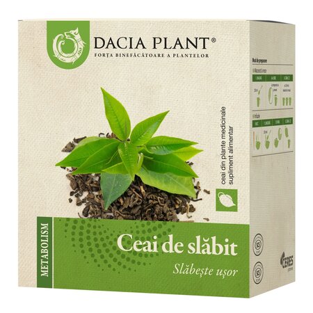Ceai de slabit, 50 g, Dacia Plant
