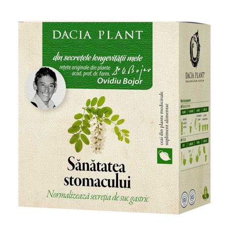 Ceai din plante medicinale Sanatatea stomacului, 50 g, Dacia Plant