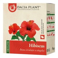Ceai de hibiscus, 50 g, Dacia Plant