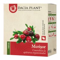 Ceai de merisor, 30 g, Dacia Plant