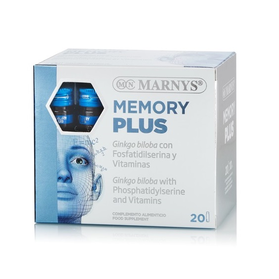 Memory Plus, 20 fiole, Marnys