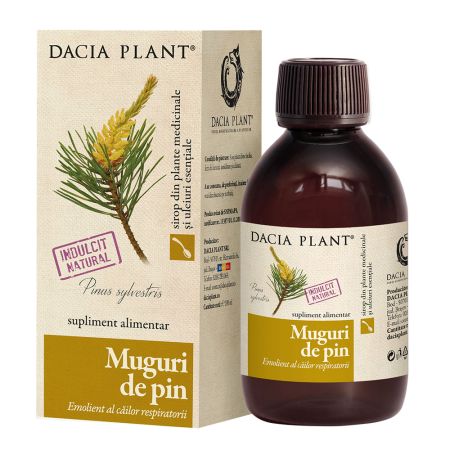 Sirop Muguri de Pin, 200 ml, Dacia Plant