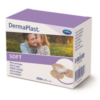 Plasturi rotunzi DermaPlast Soft Injection (535382), 200 bucati, Hartmann