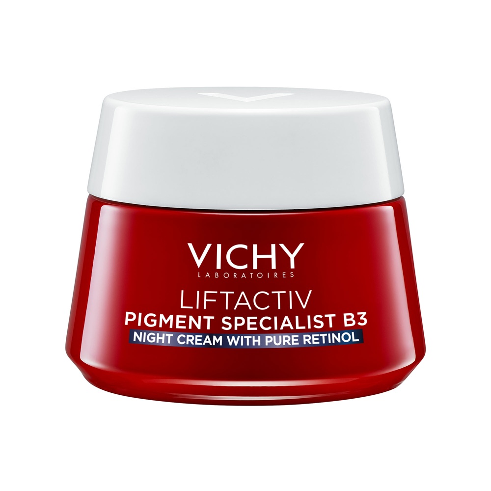 Crema de noapte antirid, antipete pigmentare cu retinol pur si niacinamida Liftactiv B3, 50 ml, Vichy