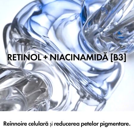 Crema de noapte antirid, antipete pigmentare cu retinol pur si niacinamida Liftactiv B3, 50 ml, Vichy 651027