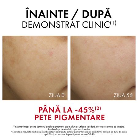 Crema de noapte antirid, antipete pigmentare cu retinol pur si niacinamida Liftactiv B3, 50 ml, Vichy 651026