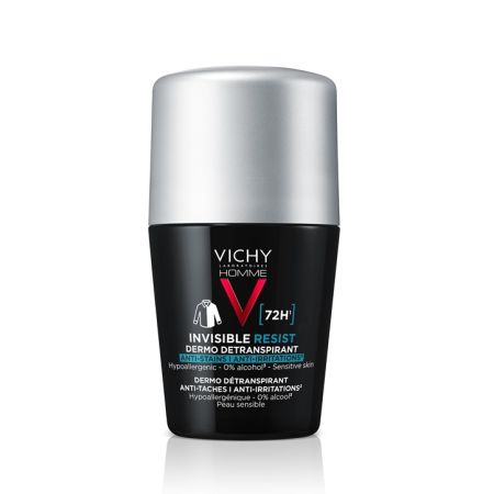 Deodorant roll-on Invisible Resist 72H Homme, 50 ml, Vichy