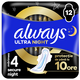 Absorbante de noapte Ultra Secure Night, Marimea 4, 12 bucati, Always 708963
