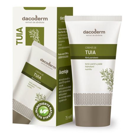 Crema de Tuia Dacoderm, 75ml, Dacia Plant