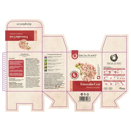 Ceai Emocalm, 50 g, Dacia Plant 738680