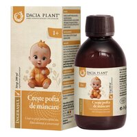 Sirop Creste pofta de mancare Ingerasul, 200 ml, Dacia Plant