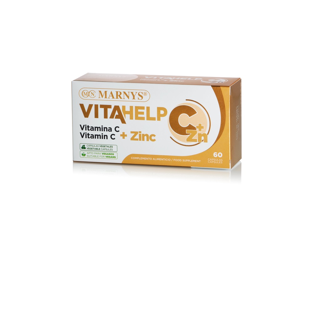 Vitahelp Vitamina C + Zinc 500 mg, 60 capsule, Marnys