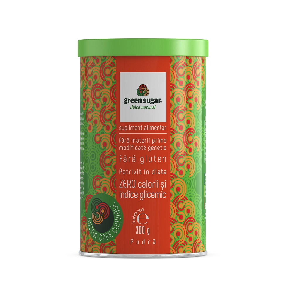 Green Sugar pudra, 300 g, Remedia