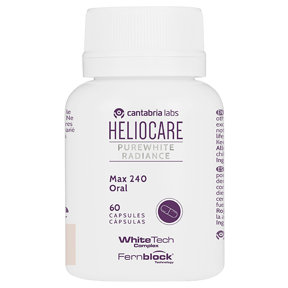 Supliment alimentar pentru piele Heliocare Purewhite Radiance, 240 mg, 60 capsule, Cantabria