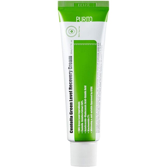 Crema de fata vegana pentru regenerare Centella Green Level, 50 ml, Purito