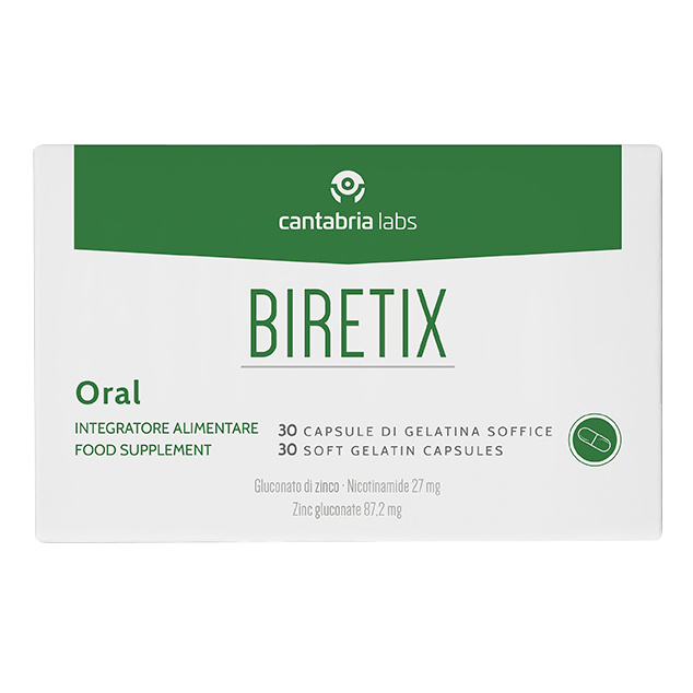 Supliment alimentar pentru piele Biretix, 30 capsule, Cantabria