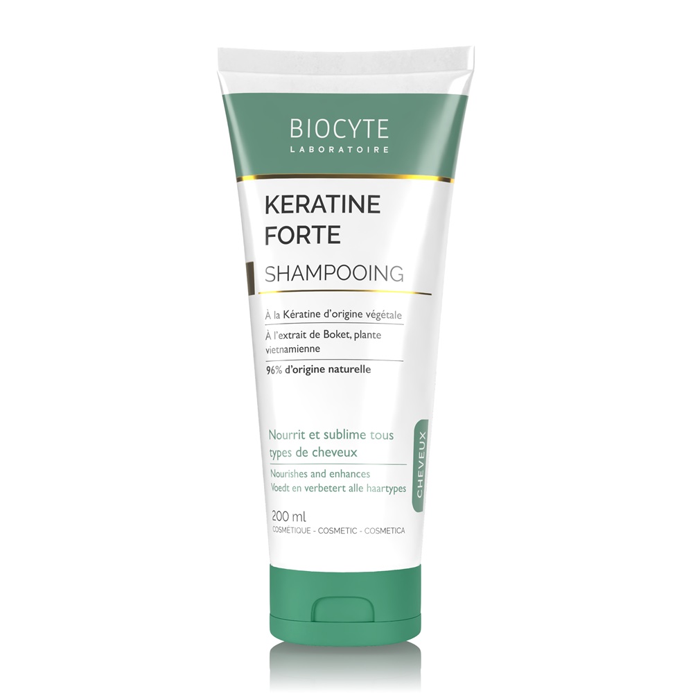 Sampon cu keratina Forte, 200 ml, Biocyte