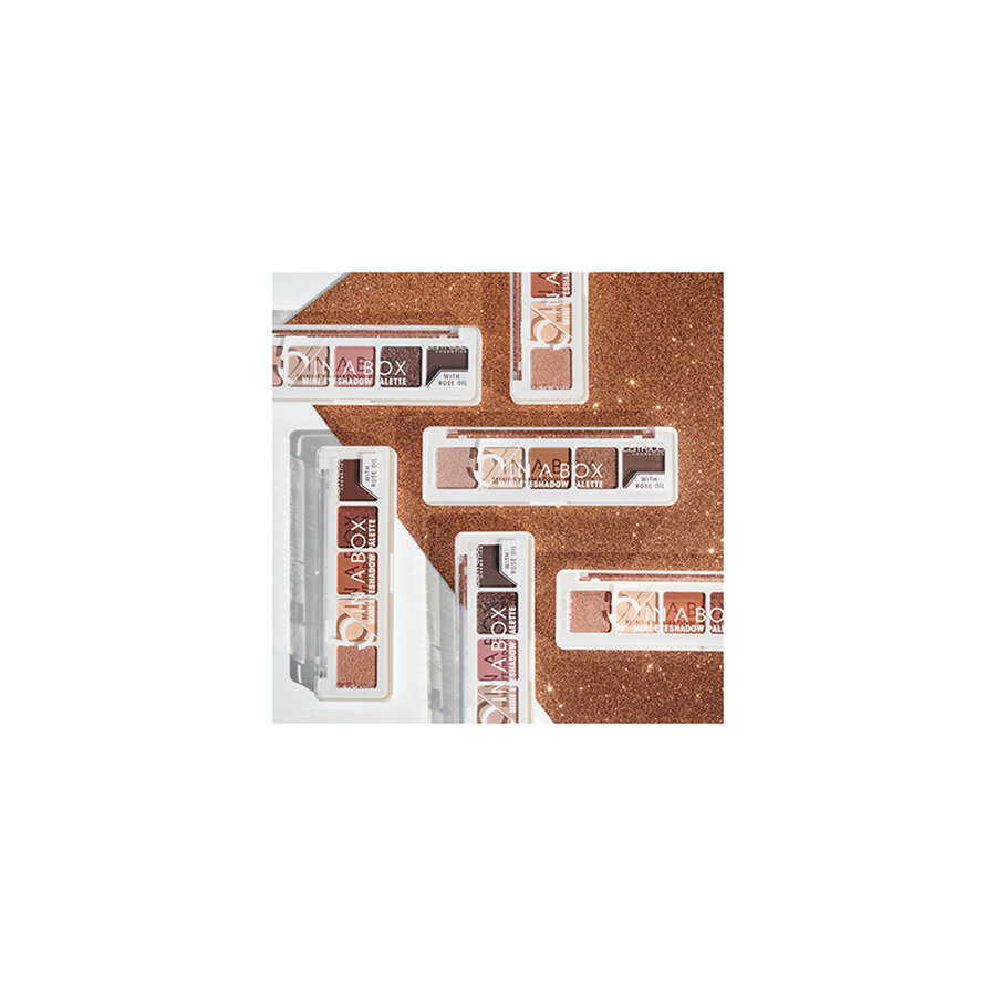 Paleta de farduri 020 Soft Rose Look 5 In A Box Mini, 4 g, : Farmacia ...