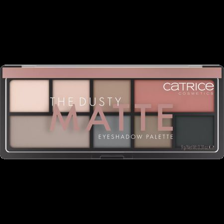 Paleta farduri pentru ochi The Dusty Matte, 9 g, Catrice 664756
