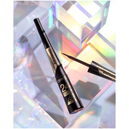Tus pentru ochi Ultra Black 010 Brush Liner, 3 ml, Catrice 621233