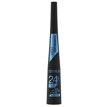 Tus pentru ochi rezistent la apa Ultra Black 010 Brush Liner, 3 ml, Catrice