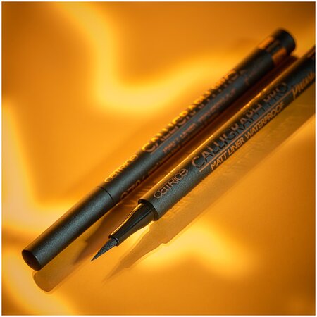 Tus pentru ochi tip carioca rezistent la apa Intense Black, 1.2 ml, Catrice 621056