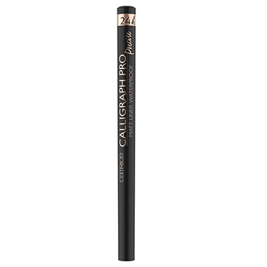 Tus pentru ochi tip carioca rezistent la apa Intense Black, 1.2 ml, Catrice