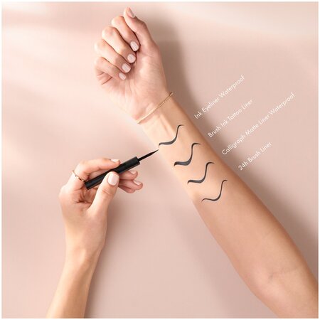 Tus pentru ochi rezistent la transfer Stay in Black 010 Ink Eyeliner, 1.7 ml, Catrice 621356