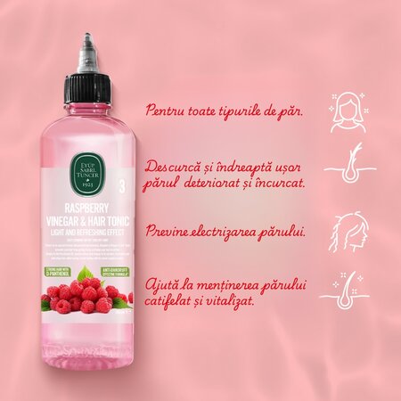 Tonic de par cu otet de zmeura, 500 ml, Eyup Sabri Tuncer 614914