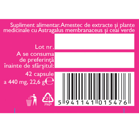 Imunitate Forte, 42 capsule, Fares 614481