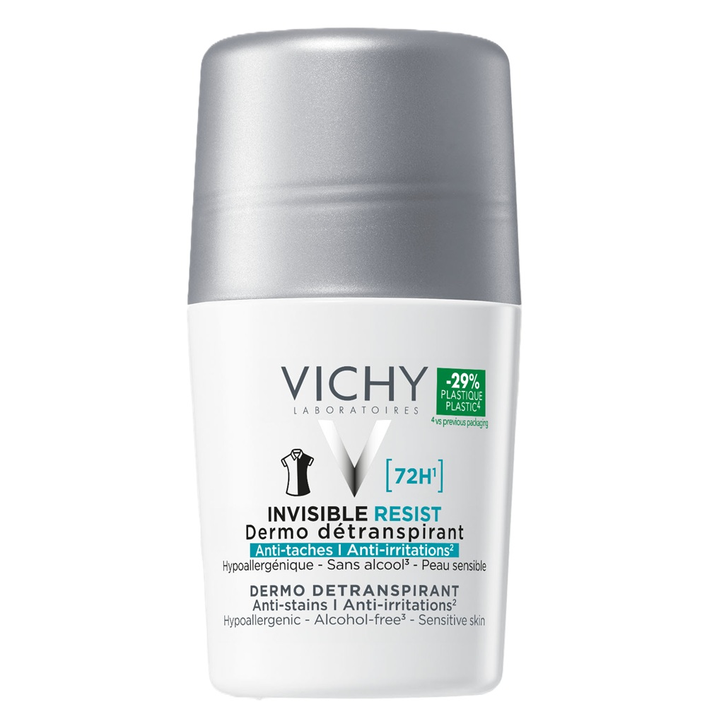 Deodorant roll-on Invisible Resist 72H, 50 ml, Vichy