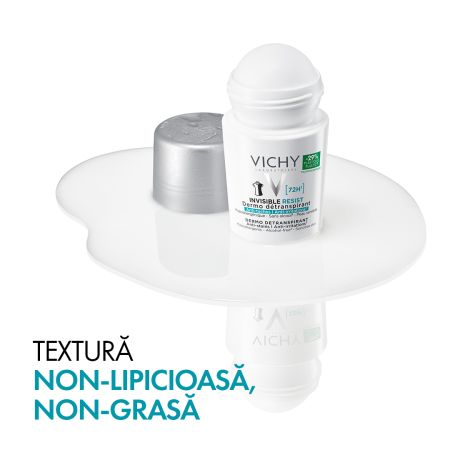 Deodorant roll-on Invisible Resist 72H, 50 ml, Vichy 656932