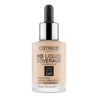 Fond de ten Light Beige 010 HD Liquid Coverage Foundation, 30 ml, Catrice
