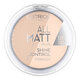 Pudra compacta transparenta 010 All Matt Plus Shine Control, 10 g, Catrice 595568