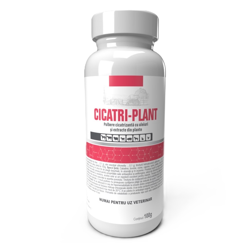 Pulbere cicatrizanta Cicatri Plant, 100 g, Pasteur