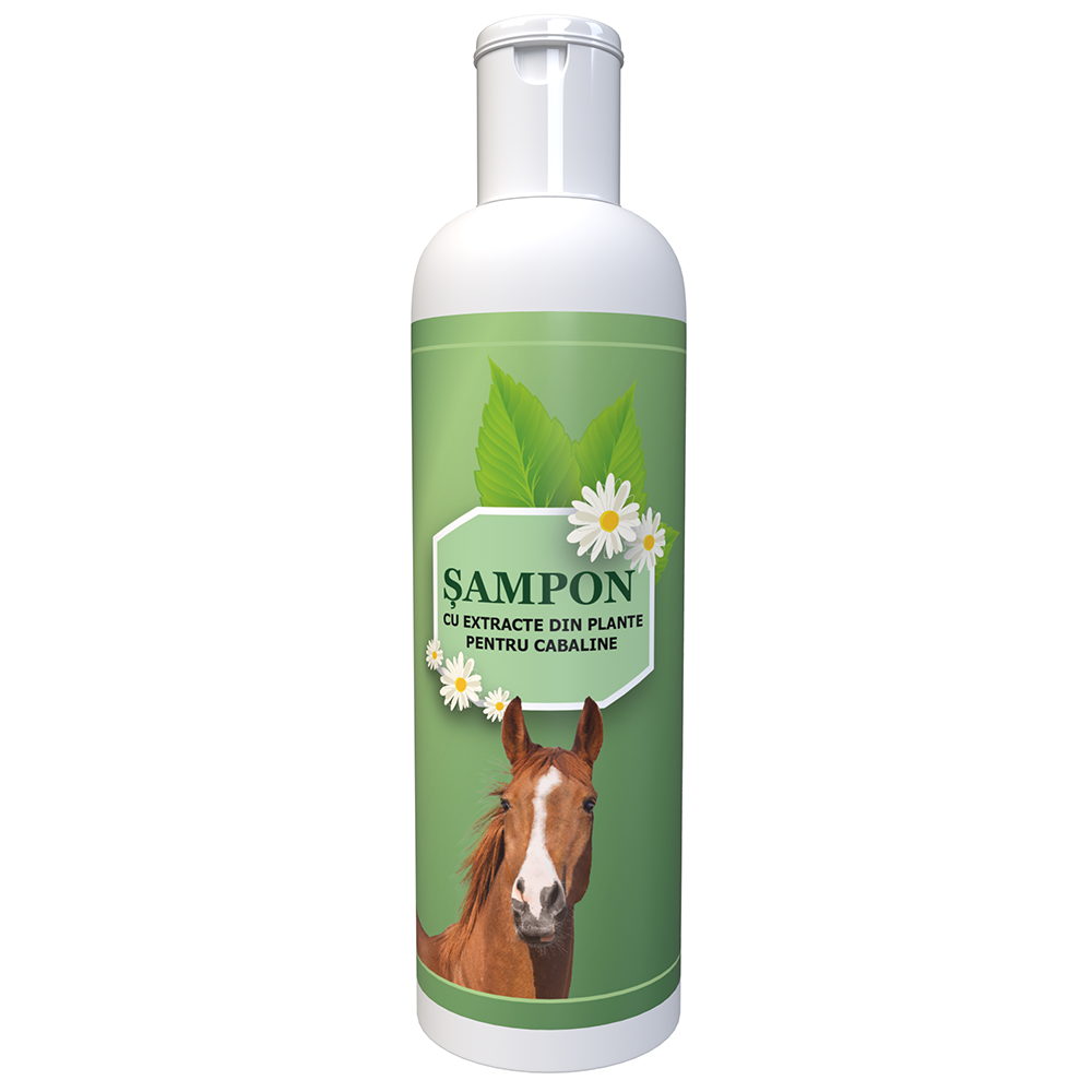 Sampon cu extracte din plante pentru cabaline, 200 ml, Pasteur