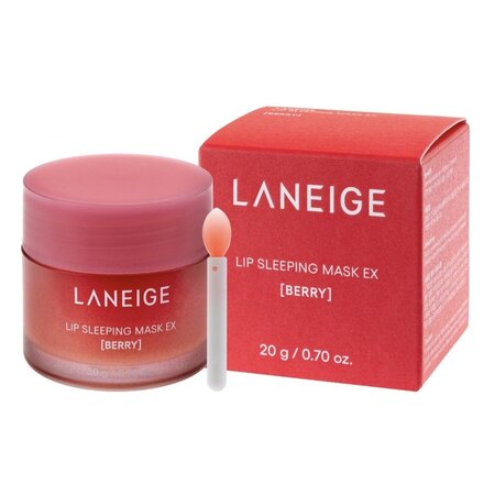 Masca de noapte pentru buze, Lip Sleeping Mask EX Berry, 20 g, Laneige 742282