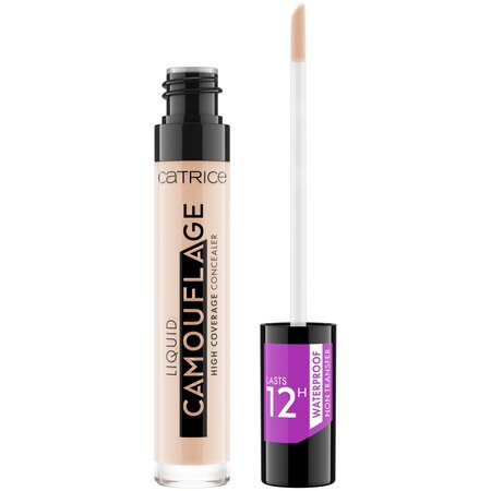 Corector Fair Ivory 001 Liquid Camouflage High Coverage, 5 ml, Catrice 621032